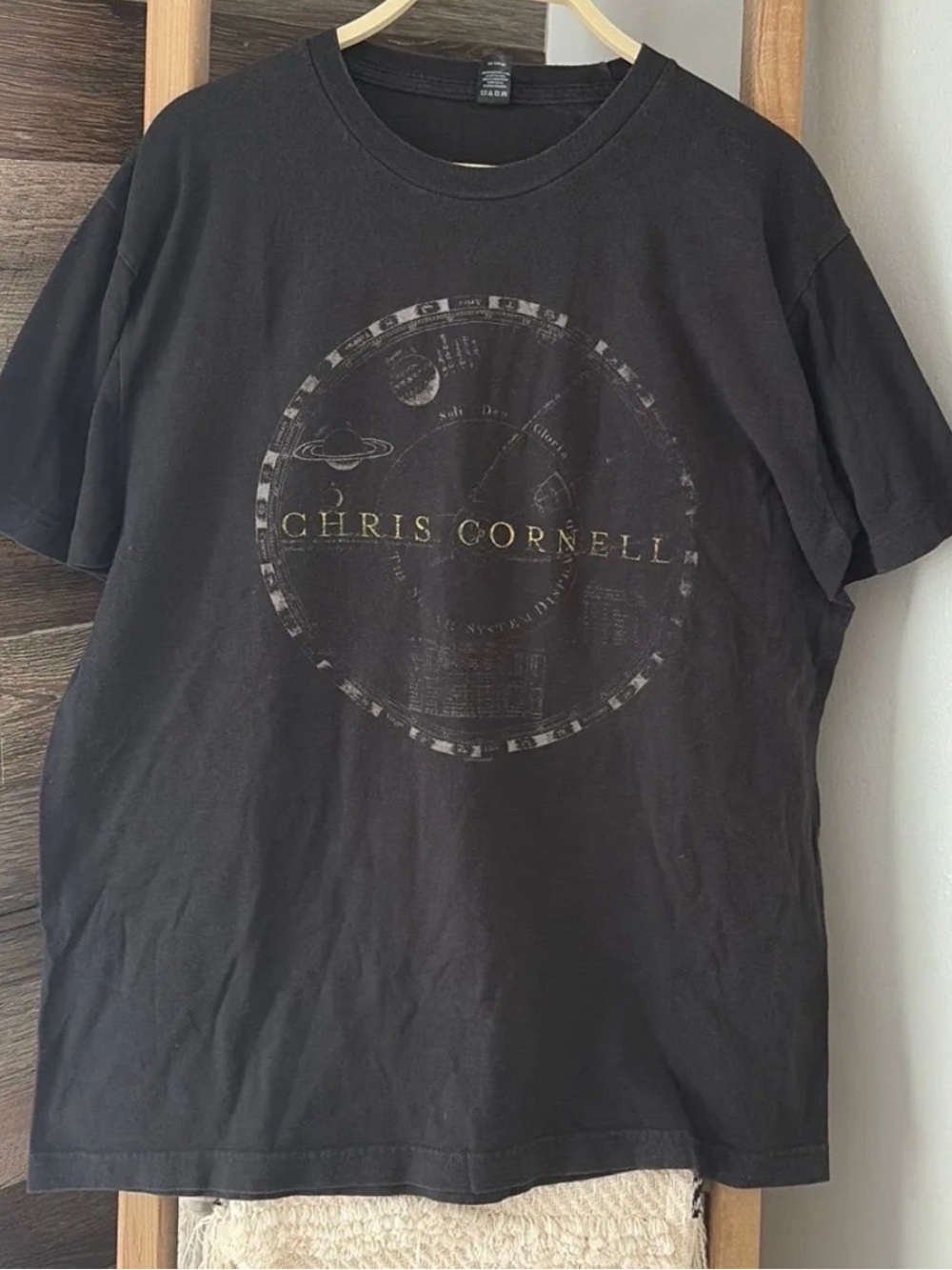 2016 Chris Cornell "The Solar System Displayed" Band Tee